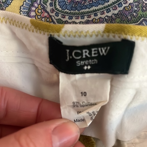 J CREW STRETCH SKIRT with buttons - Picture 4 of 5